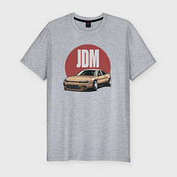 Мужская slim-футболка JDM