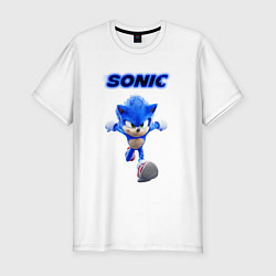 Футболка slim-fit SONIC, цвет: белый