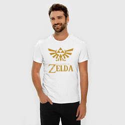 Футболка slim-fit THE LEGEND OF ZELDA, цвет: белый — фото 2