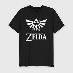 Футболка slim-fit THE LEGEND OF ZELDA, цвет: черный