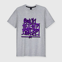 Футболка slim-fit GTA Tag BALLAS, цвет: меланж