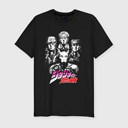 Футболка slim-fit JOJOS BIZARRE ADVENTURE, цвет: черный