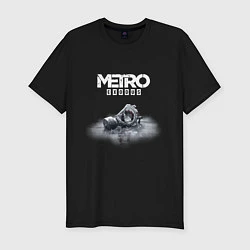 Футболка slim-fit METRO EXODUS, цвет: черный