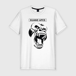 Футболка slim-fit Guano Apes, цвет: белый