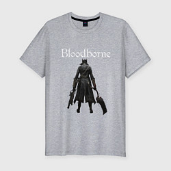 Футболка slim-fit Bloodborne, цвет: меланж