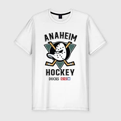 Мужская slim-футболка ANAHEIM DUCKS