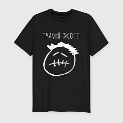 Мужская slim-футболка TRAVIS SCOTT