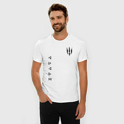 Футболка slim-fit ВЕДЬМАК, цвет: белый — фото 2