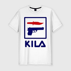 Мужская slim-футболка Kila Fila