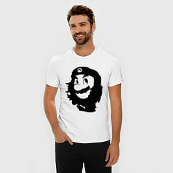 Футболка slim-fit Che Mario, цвет: белый — фото 2