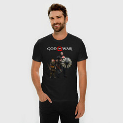 Футболка slim-fit GOD OF WAR, цвет: черный — фото 2