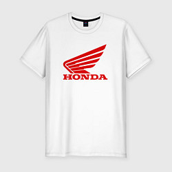 Футболка slim-fit HONDA, цвет: белый