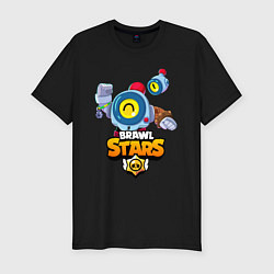 Футболка slim-fit BRAWL STARS NANI, цвет: черный