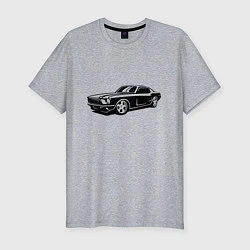 Футболка slim-fit Ford Mustang Z, цвет: меланж