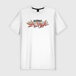 Футболка slim-fit Evangelion, цвет: белый