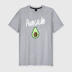 Футболка slim-fit Avocado, цвет: меланж