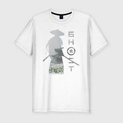 Футболка slim-fit TRDGhoTsuhim, цвет: белый