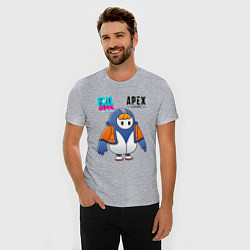 Футболка slim-fit Fall Guys Apex Legends, цвет: меланж — фото 2