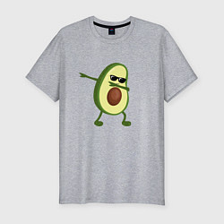 Футболка slim-fit Авокадо дэб, цвет: меланж