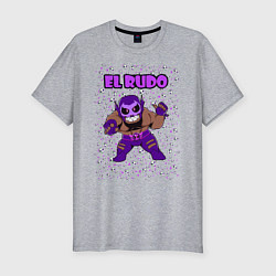 Футболка slim-fit Brawl STARS EL RUDO, цвет: меланж