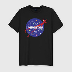 Мужская slim-футболка IMPOSTOR NASA