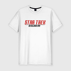 Футболка slim-fit Star Trek Discovery Logo Z, цвет: белый