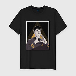 Мужская slim-футболка Spock Z