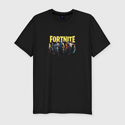 Футболка slim-fit Fortnite, цвет: черный