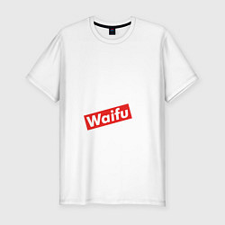 Мужская slim-футболка Waifu