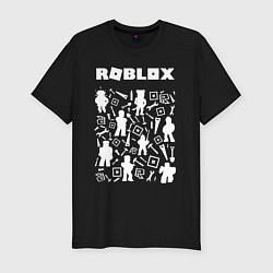 Футболка slim-fit ROBLOX, цвет: черный