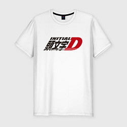 Футболка slim-fit Initial D Logo Z, цвет: белый