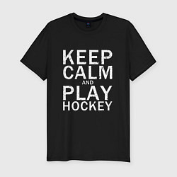 Мужская slim-футболка K C a Play Hockey