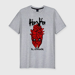 Футболка slim-fit DOROHEDORO, цвет: меланж