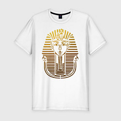 Мужская slim-футболка Тутанхамон