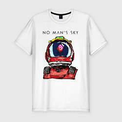 Футболка slim-fit NO MANS SKY, цвет: белый