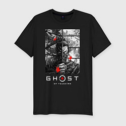 Футболка slim-fit Ghost of Tsushima, цвет: черный