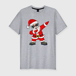 Футболка slim-fit Dabing Santa, цвет: меланж