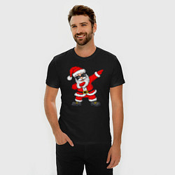 Футболка slim-fit Dabing Santa, цвет: черный — фото 2
