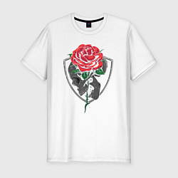 Мужская slim-футболка Skull&Rose