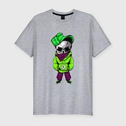 Футболка slim-fit Skoda Skull Z, цвет: меланж