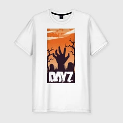 Футболка slim-fit DAYZ ДЕЙЗИ Z, цвет: белый