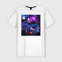 Футболка slim-fit Dota Dragons Blood, цвет: белый