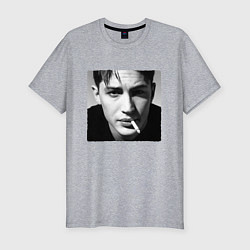 Футболка slim-fit ТОМ ХАРДИ, цвет: меланж