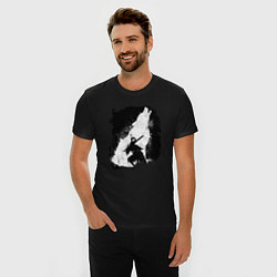 Футболка slim-fit DARK SOULS ТЁМНЫЕ ДУШИ, цвет: черный — фото 2
