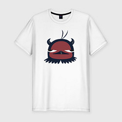 Мужская slim-футболка Неро птичка
