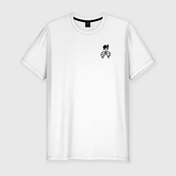 Футболка slim-fit XXXTENTACION LOVE, цвет: белый