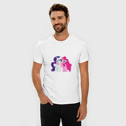 Футболка slim-fit My Little Pony Pinkie Pie And, цвет: белый — фото 2