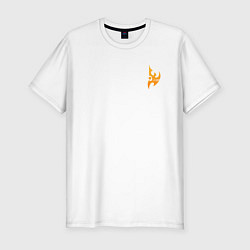Футболка slim-fit Protoss logo mini Orange, цвет: белый