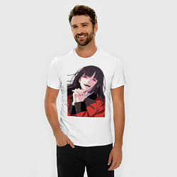 Футболка slim-fit Kakegurui Yumeko, цвет: белый — фото 2