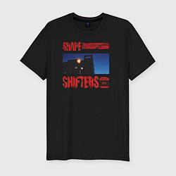 Футболка slim-fit Shape shifters grunge vintage, цвет: черный